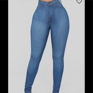 Fashionova high waist jeans